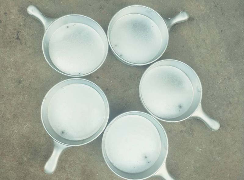 金华铝制小奶锅平底锅